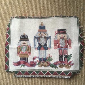 Tapestry Fabric.Christmas/Nutcracker Theme. 17x13
